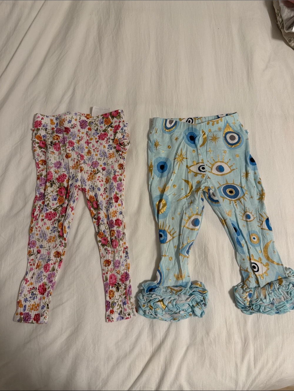 Posh Peanut Leggings - set of 2 - 12-18M